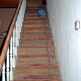 Treppe vorher