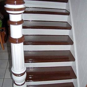 Treppe nachher